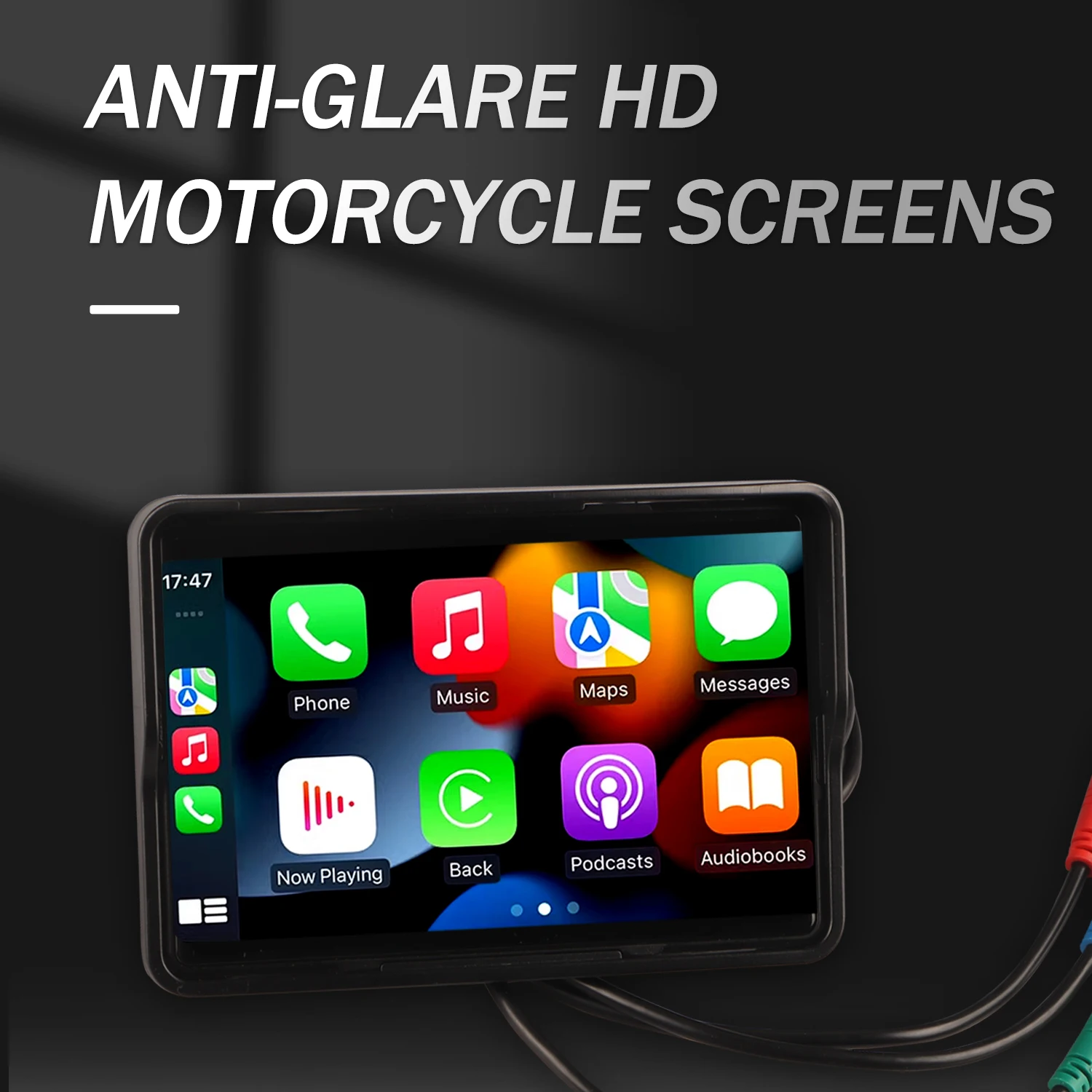 

GPS Navigation xp7 Motorcycle Apple CarPlay Display Screen Portable Motorcycle Wireless Android Auto Monitor IPX7 Waterproof