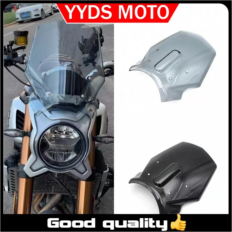 【Good quality】FOR CFMOTO 700CL-X The windshield Modified motorcycle Before the wind CLX250 Vintage windscreen