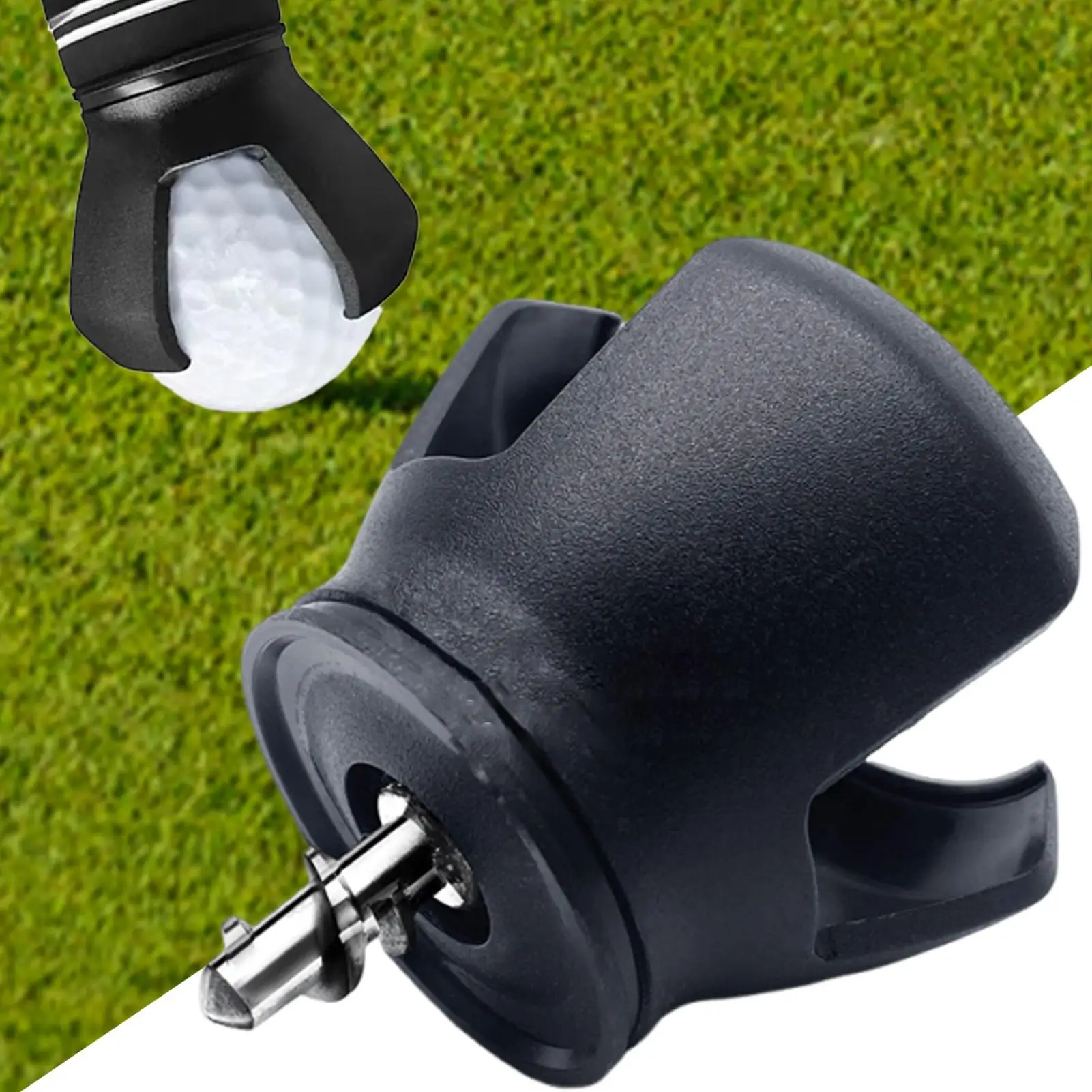 Golfball-Aufnahmehaftklaue für den Puttergriff – Sport-Trainingszubehör zum Aufsammeln und Entnehmen von Golfbällen – Haftklaue für alle Puttertypen
