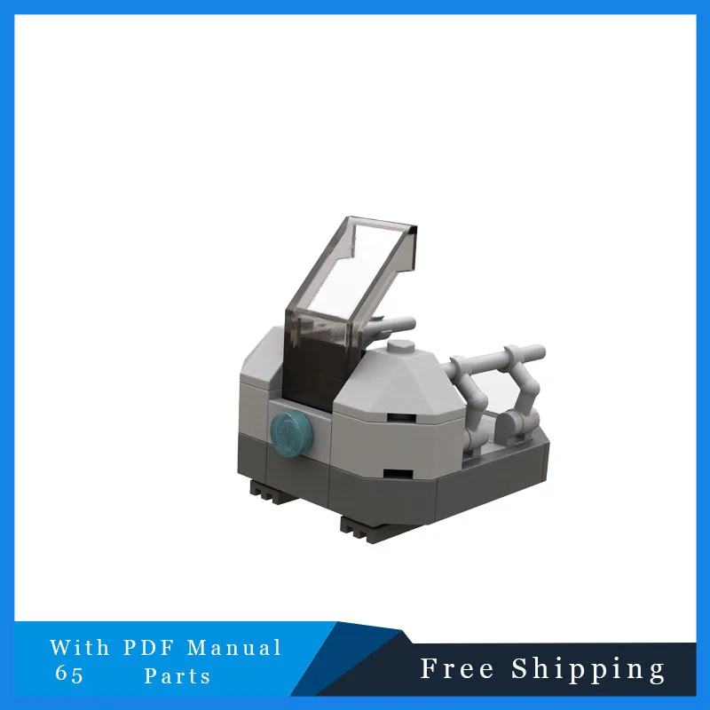 

65, детали, серия Star Battle Space Speeder, модульная модель MOC, строительные блоки, кирпичи, технология, игрушки «сделай сам», подарки на Рождество и день рождения