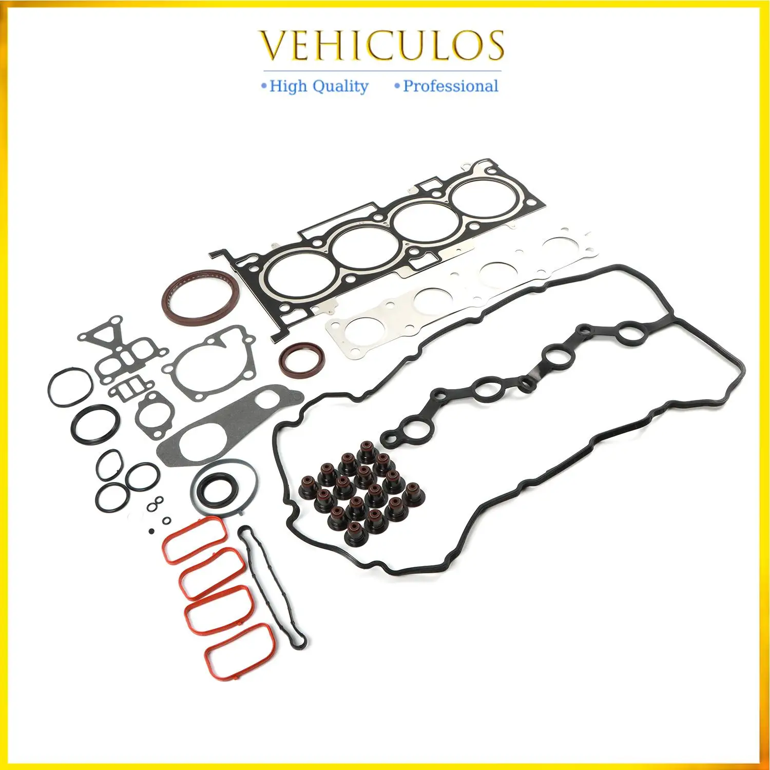 

1 комплект прокладок для капитального ремонта двигателя для Hyundai Kia 2012-20 G4KH 2,0T 20910-2G00A 21443-25000 209102G00A 2144325000 автомобильные аксессуары