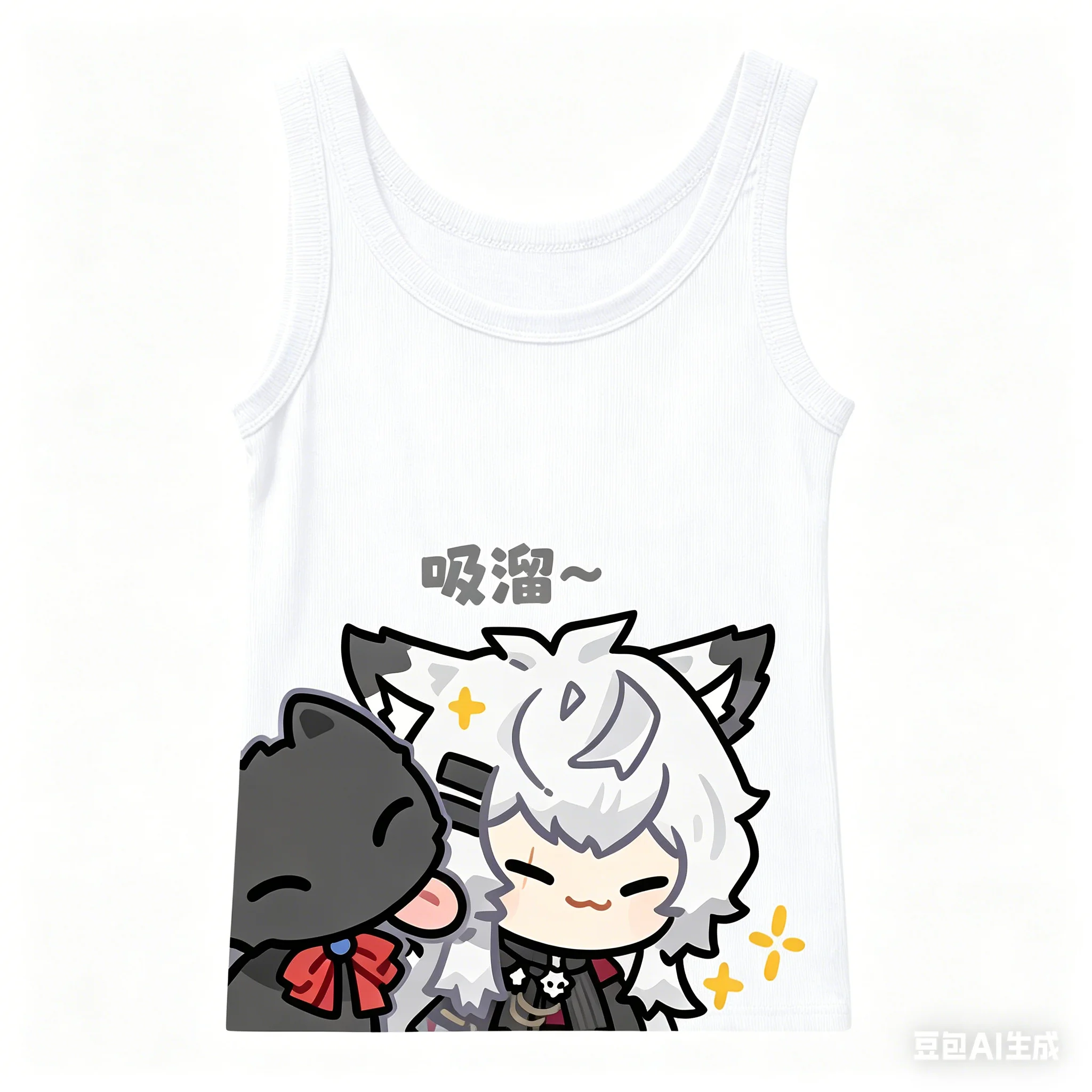 Arknights Ribbed Tank Streetwear Anime Lover New Model personality Clothes Year round clothing Classic hot product high quality