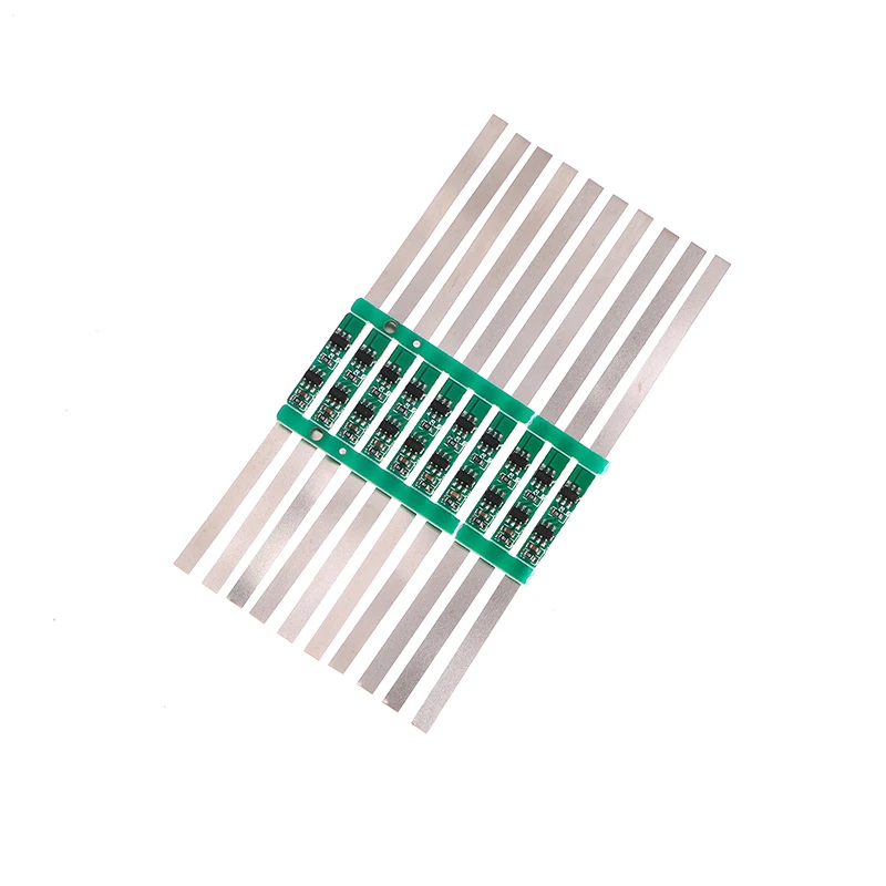 

10Pcs 2A BMS PCM Battery Protection Board For 3.7V 18650 Li-ion Lithium Battery With Solder Over Current Protection Function