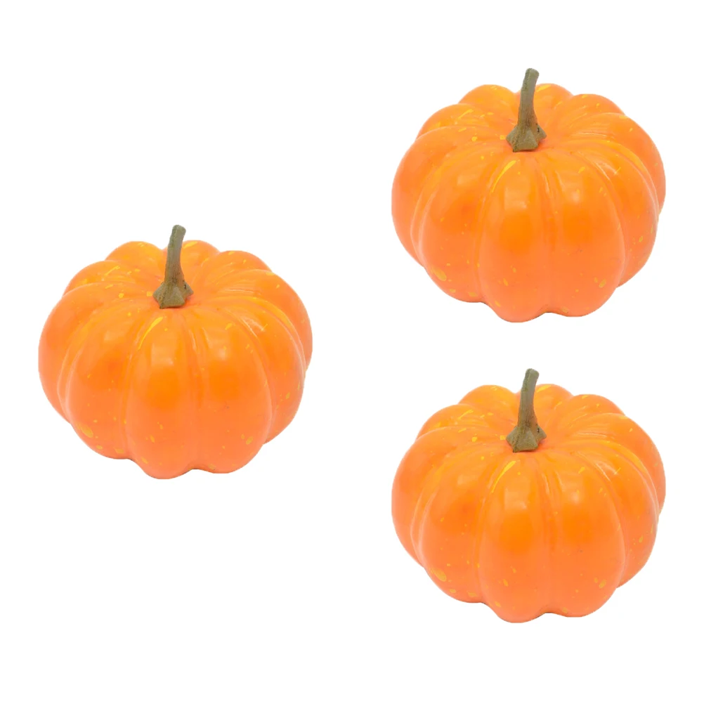 

12Pcs Simulation Pumpkin Foam Realistic Halloween Decorations Table Counter Party Supplies Teaching Tool for Kids