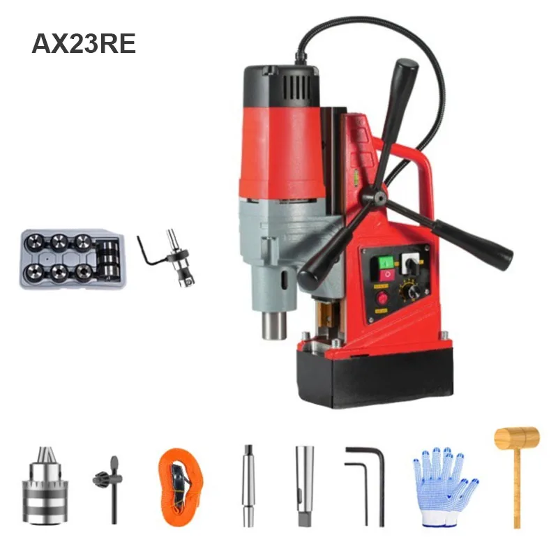 Electric Mag Bench Tapping Drilling Rig Machine For Engineerin Small Industrial Grade Magnetic Drilling Rig Magnetic Drill Press