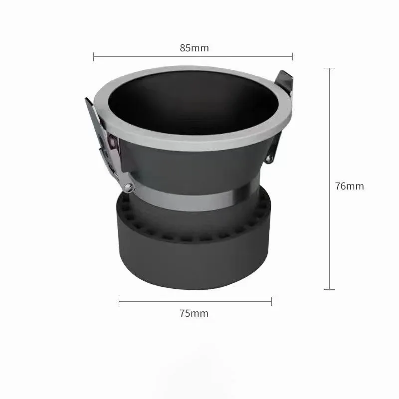 스마트 LED 스포트라이트, 완벽한 작은 언덕, 주광 없음, 깊은 컵, 눈부심 방지, 보조 스팟, 벽 세척