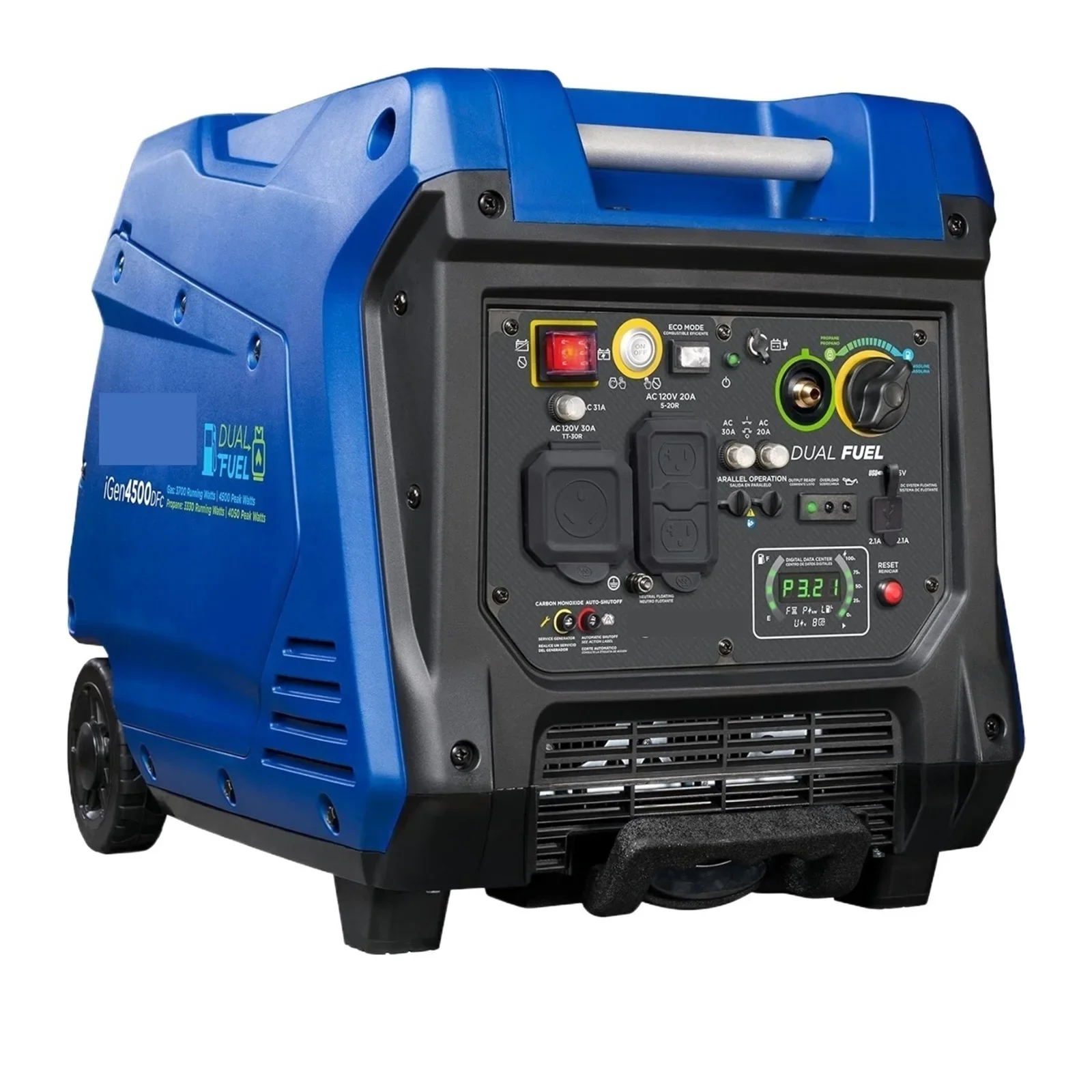 

SenHuo 4500 Peak Silent Dual-fuel Portable Inverter Generator