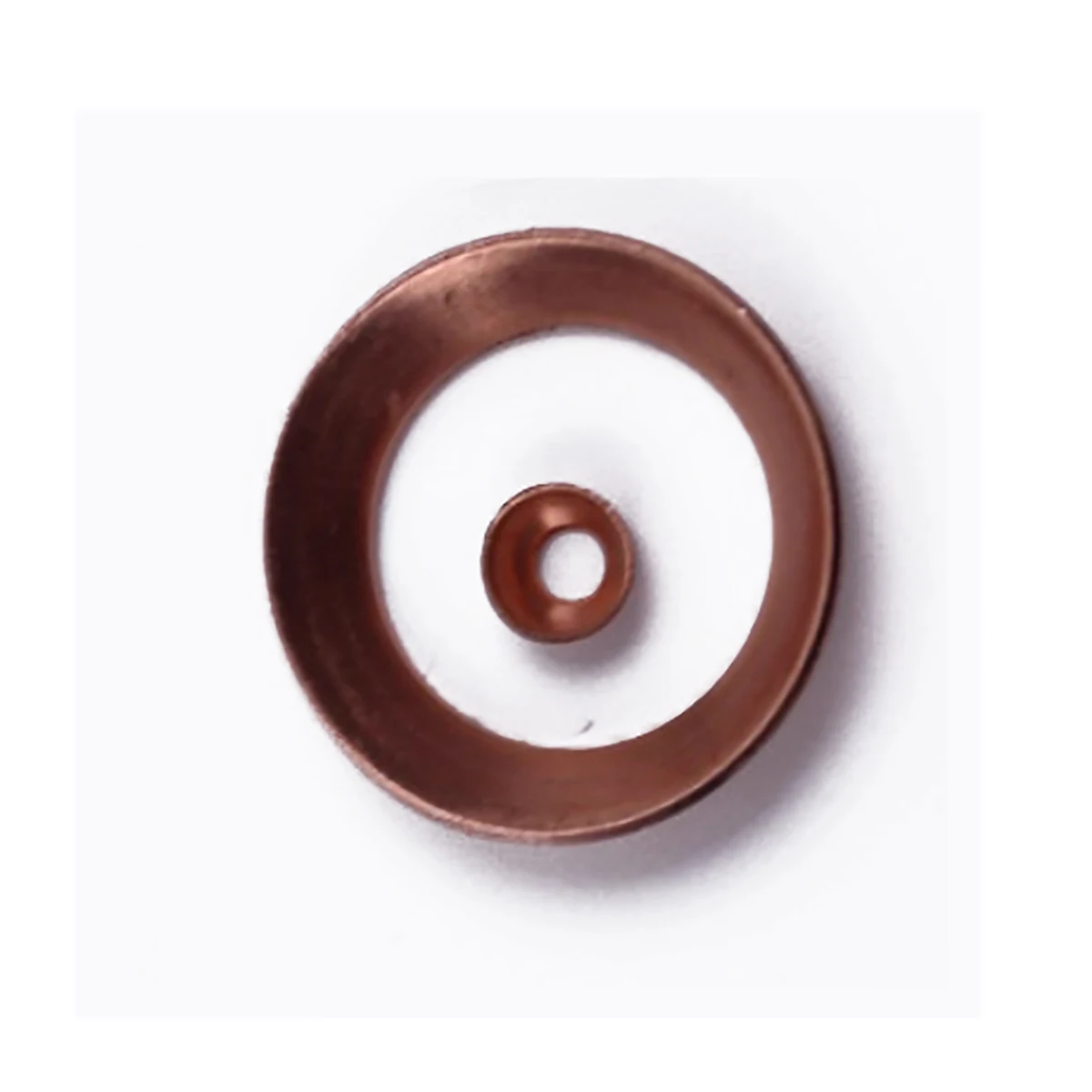 Copper Conical Gasket High-Pressure Oil Pipe Interface Gasket, Disc-Shaped Bowl Shaped Gasket For Air Conditioning,Thick 0.5mm