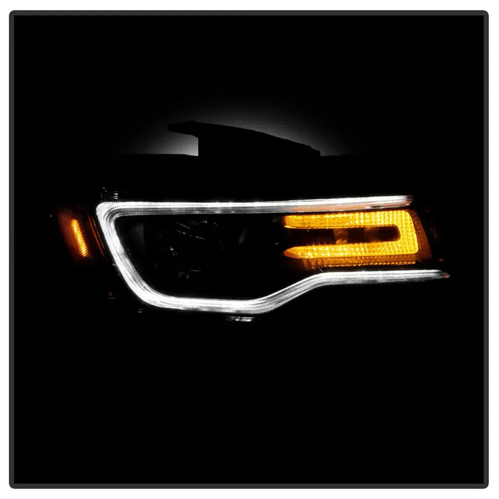 CAR Accessories LED HID Head Lamps with DRL USA Version Front Headlight for Jeep Grand Cherokee 2017-2020
