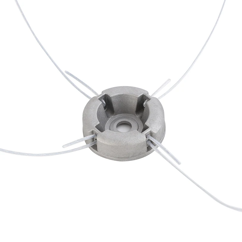 Universal Aluminum Alloy Lawn Mower Head With Nylon Steel Lawn Mowing Line Lawn Mower Replacement Parts