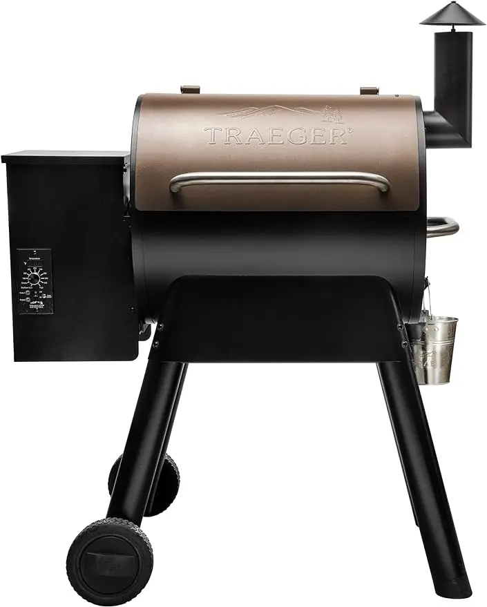 

Чехол для смартфона Traeger Pro Series 22 древесные гранулы для гриля и Smoker, бронзовый, очень большой