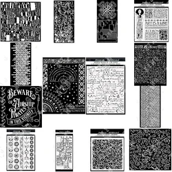 Newest Klimt Pattern Cracks Compass Cobblestone Wall Pirates Texture Nouveau Room Symbols Borders Planet Chart Formulas Stencils