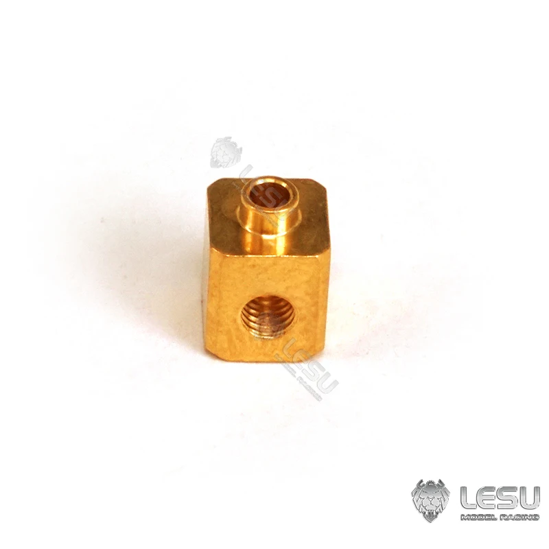 

LESU Metal 1/14 Brass Pipe Welding Parts For RC Hydraulic Construction Car Model Tamiyaya Radio Control Dumper Truck Toy TH17191