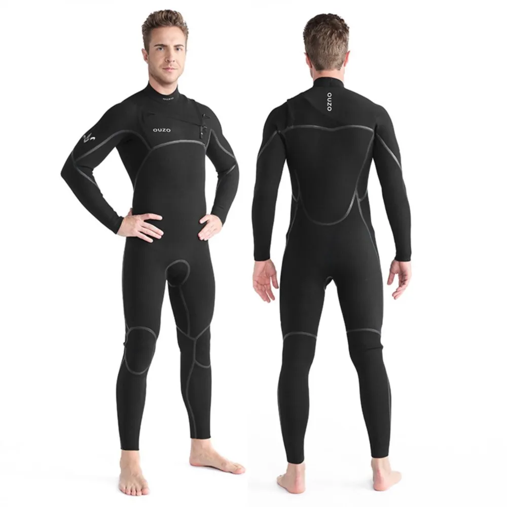 Neoprene Wetsuit Men 4/3mmwetsuit Surf Suits Keep Warm Snorkeling Diving Suit Kitesurf Swimsuit Rash Guards Roupa De Mergulho