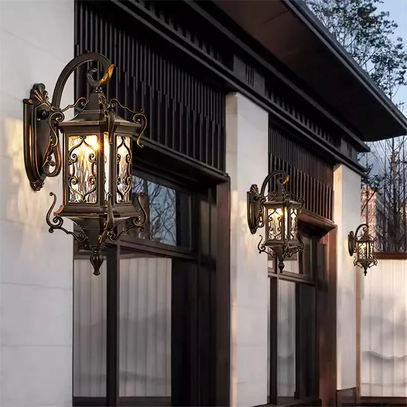 APRIL Contemporary LED Outdoor Wall Lamps Electric Simplicity Waterproof Balcony Hallway Courtyard Villa Gate Hotel