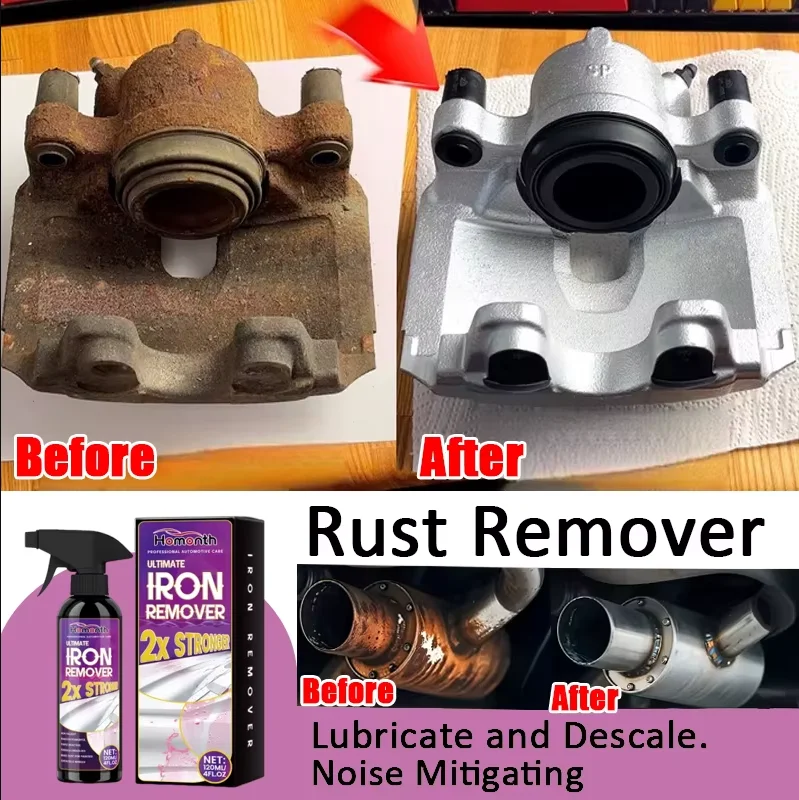 

Professional Multi-Purpose Rust Dissolver Spray, Quick Result for Car & Home Metal Parts
