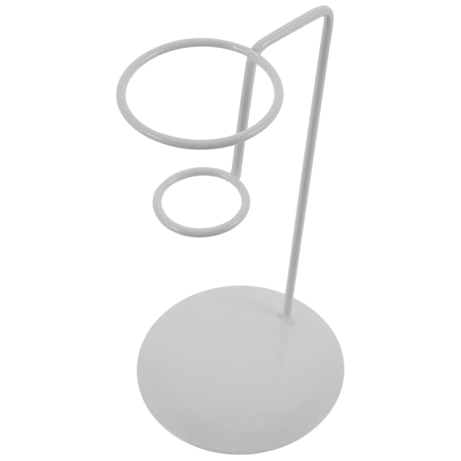 

Ice Cream Cone Holder Iron Stand Multi Use Display Rack for Sushi Rolls Snow Cones Baking Cooling Smooth Polished Surface Sturdy