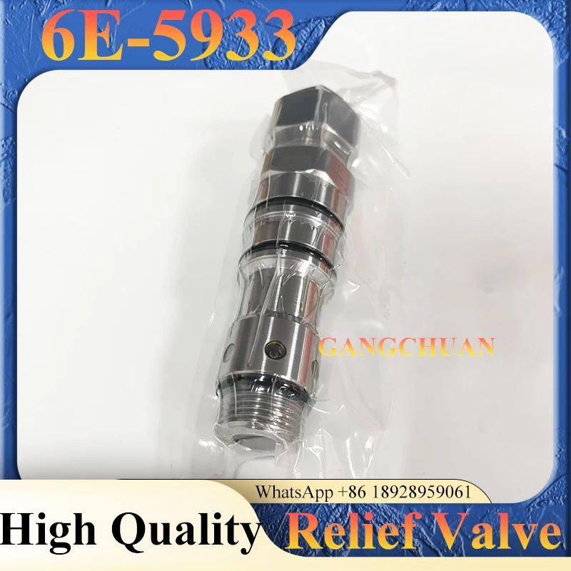 Graafmachine Ontlastklep 6E-5933 107-7033 6E5933 1077033 Hoofdregelklep voor E320B E320D