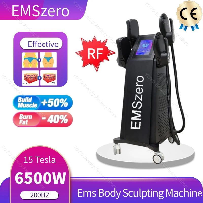 

6500W EMSzero Neo Body Sculpting Machine Shaping Hiemt 15 Tesla 200hz EMS Radio Frequency RF Muscle Stimulate Slimming