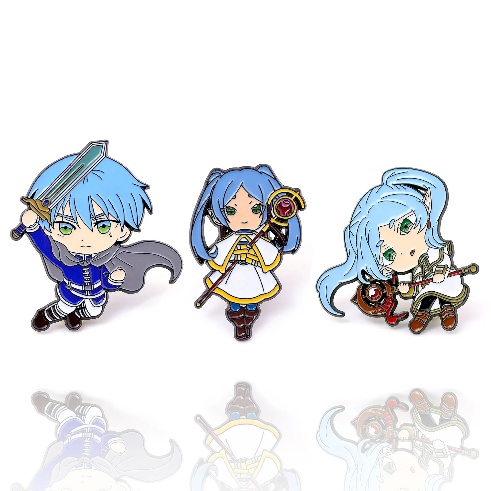 أنيمي فريرين: ما وراء نهاية الرحلة بروش لطيف فريرين هيميل دبابيس المشجعين تأثيري الدعائم الرجال النساء على ظهره مجوهرات هدية #3