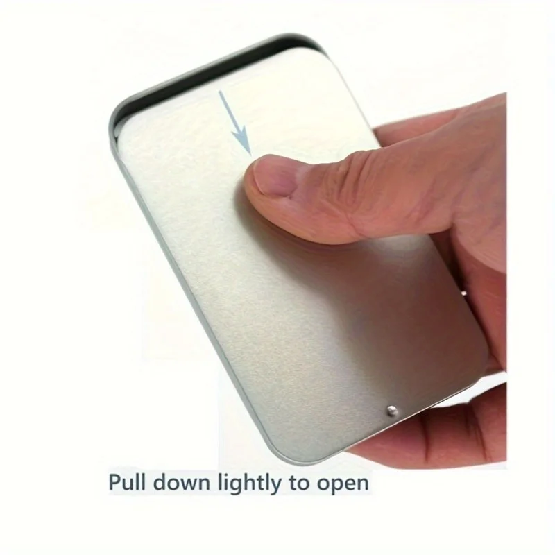 1pc  Personalized, Fashionable, High-End, Portable, Lightweight, Thin Design Cigarette Case - Space-Saving Accessory