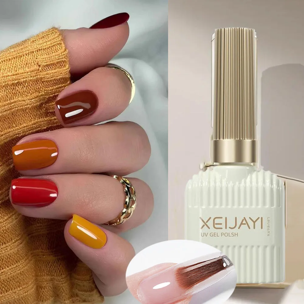 8.5/15ml Glossy Brush On Nail Art Glass Top Coat Long Lasting UV Soak Off Gel Nail Polish Sealing Coat Multi-fuction NailVarnish