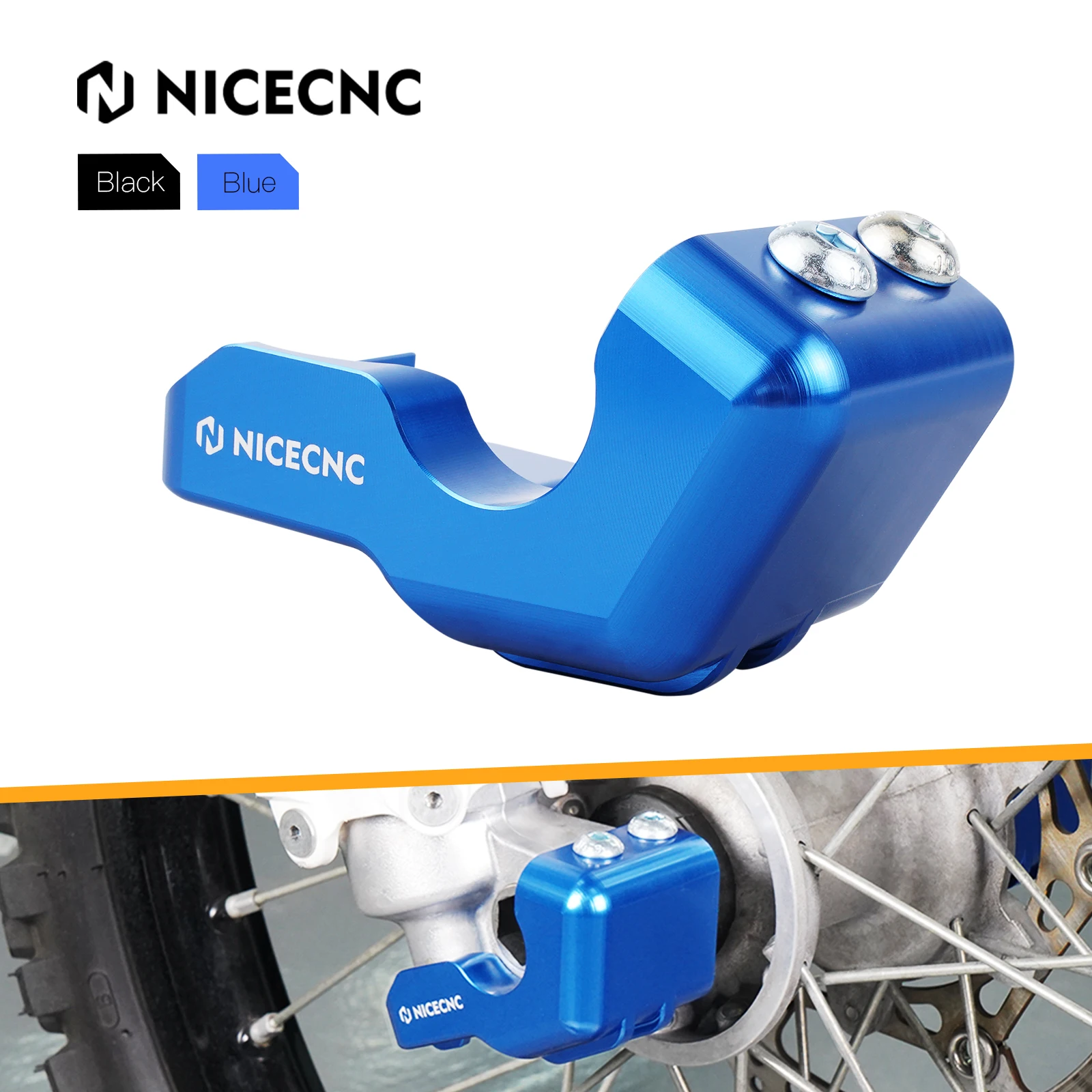 

NICECNC Motocross Lower Fork Leg Shoe Guard Cover Protector For Yamaha YZ 250 YZ250 2015-2021 2020 2019 2018 2017 FRONT FORK