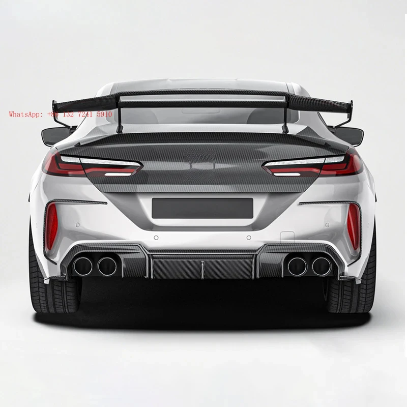 Hongsheng High-Quality OEM Style Prepreg Dry Carbon Fiber Rear Trunk Lid for M8 F92 2 Doors Hard Top Body Kit Exterior Part