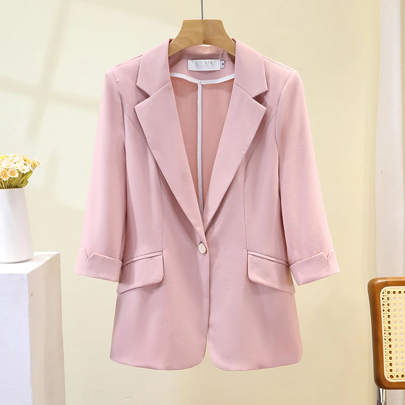 

Повседневная женская легкая куртка Svel, облегающая длина, однотонная, весна-лето, новое поступление