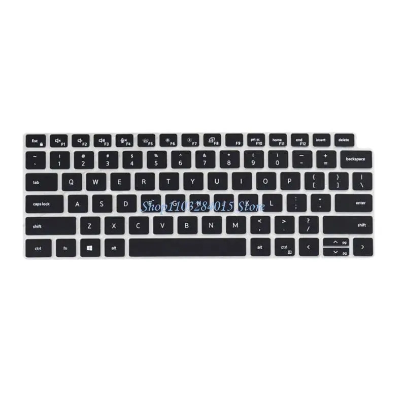 R6FF Silicone Keyboard Film Skin For 5420/7420/9510/9520 Keyboards Dustproof Waterproof Easy to Clean Reusable