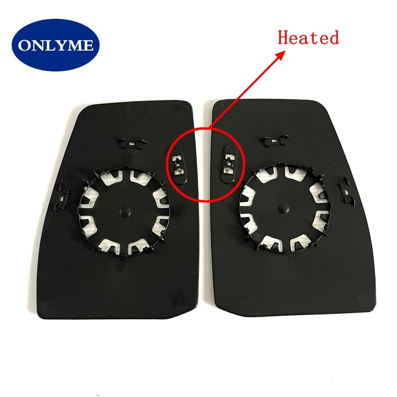 Car van convex heated mirror glass for Ford Transit Custom Tourneo 2012  2013 2014 2015 2016 2017 2018 2019 2020 2021