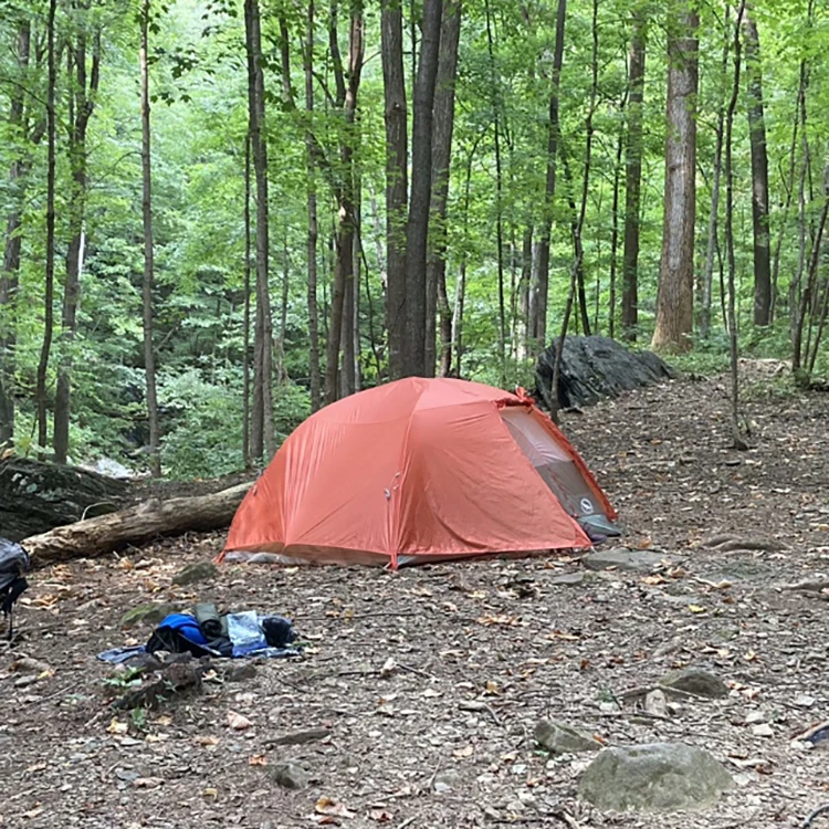 High Quality Ultralight Two-Person Double Dome Tent With Alu Frame Waterproof Nylon Fabric For Outdoor Backpacking Camping