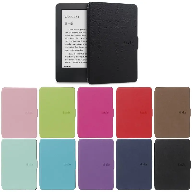 

2024 Новый кожаный чехол DP75SDI 6 дюймов для Kindle Paperwhite123 для eReader Cover fo