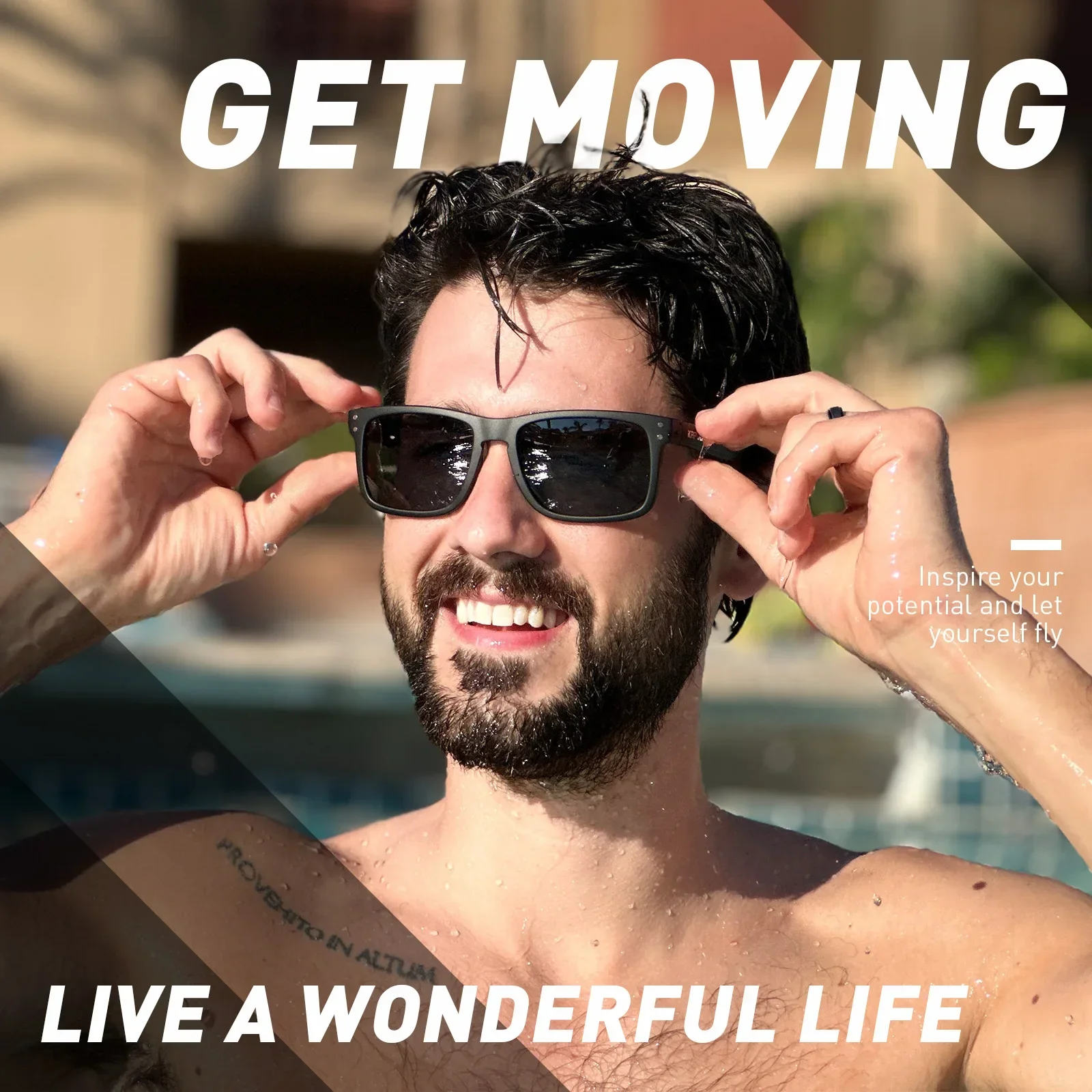 Kapvoe الساخن الاستقطاب الصيد النظارات الشمسية الرجال الفاخرة ريترو رجل نظارات للقيادة الدراجات جولف النساء دراجة نظارات التزلج