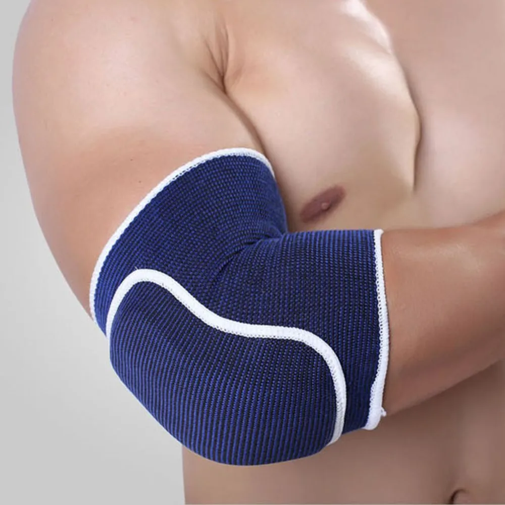 1pc Crossfit Elbow Pads Protector Arm Brace Support Elbow And Knee Protectors Volleyball Basketball Elastic Sleeves Protection