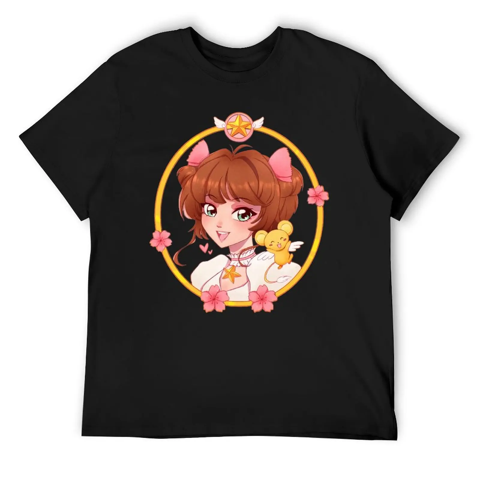 Crewneck Card Captor Sakura for Sale T-shirt  Sport Tees Graphic Nerd Fitness USA Size