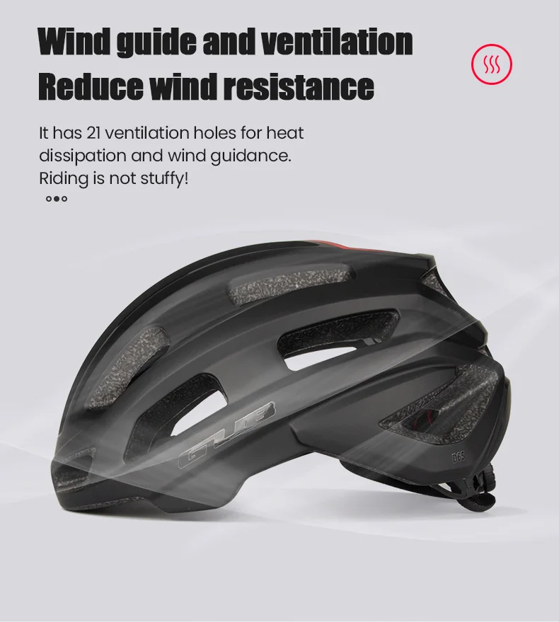 Gub xxl 61-65cm plus größe ultraleichter fahrrad helm für männer frauen mtb rennrad integral geformter sport sicherheits radhelm – Detail 5