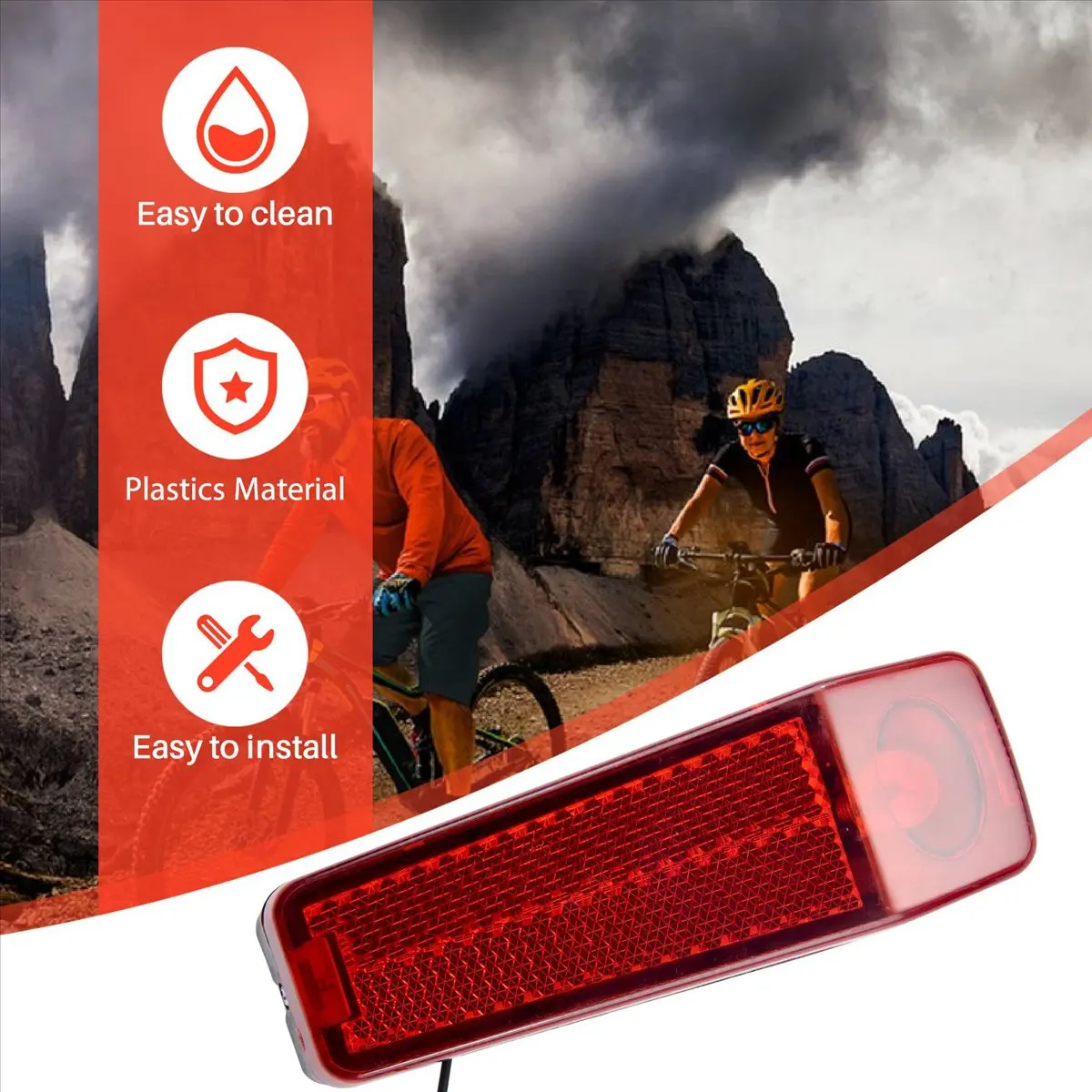 

Велосипедный фонарь ABXZ: Комплект фары и заднего фонаря для моторизованных велосипедов с динамо-генератором на трении, 6В 3Вт, аксессуары для велосипедов