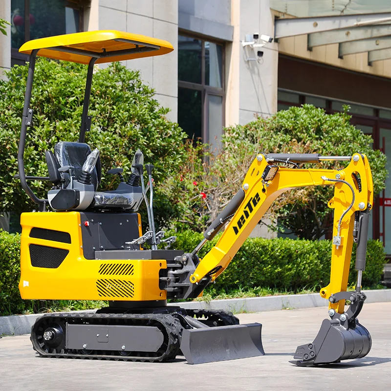 Mini Excavator 1.8 Ton New Crawler Digger Chinese Small Excavators 1 Ton 2 Ton  Customization