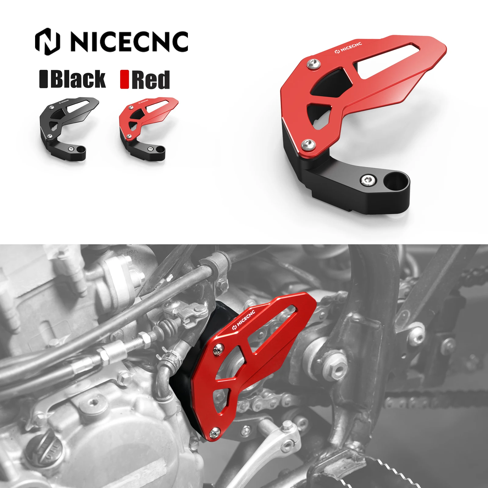 

For Honda TRX450R TRX450ER 2006-2014 Case Saver Guard Cover TRX 450R TRX450ER TRX450 R ER ATV Go Kart Engine Sprocket Protector