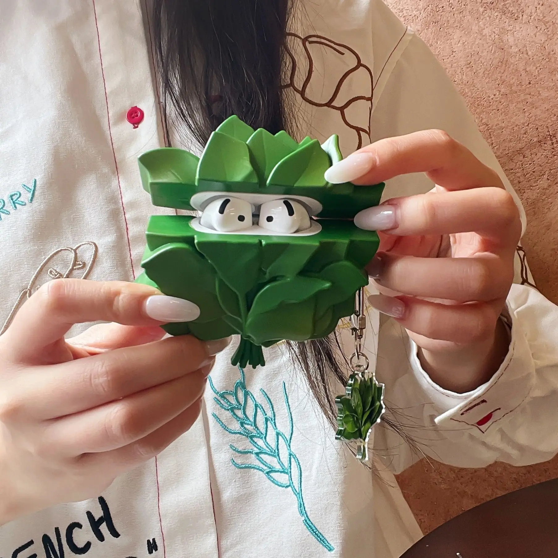 ثلاثية الأبعاد أنيمي يترك نمط سماعات الحال بالنسبة ل Airpods 1 2 4 3 ل Airpod Pro Pro 2 3 الغطاء الواقي هدية لأصدقاء العائلة عاشق