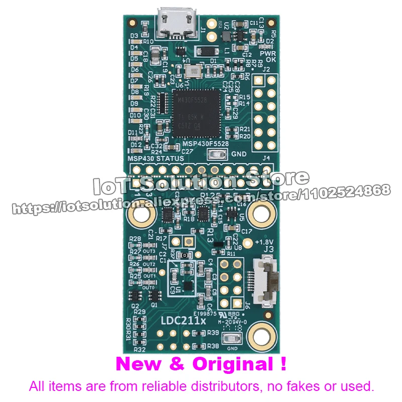 LDC2114EVM LDC2114 1.8V 4-Channel Inductive Touch Evaluation Module