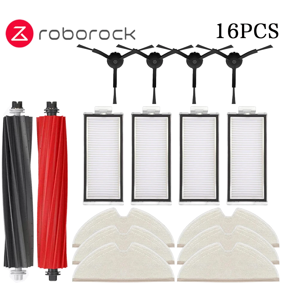 Roborock Q8 Max Q8 Max Plus Q8 Max+ Q5 Pro Q5 Pro Plus Ersatzteile Zubehör Hauptseitenbürste Hepa-Filter Mopp Staubbeutel