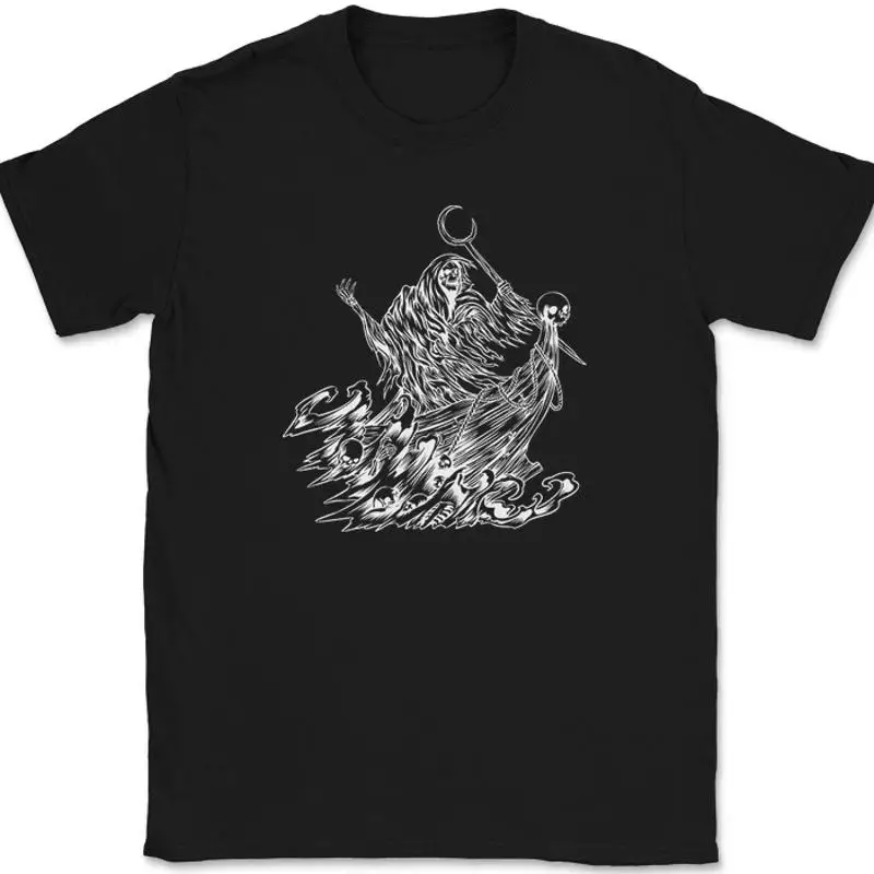 Grim Ripper Camiseta Gráfico Engraçado Barco Passeio Humor Presente Novidade Camiseta