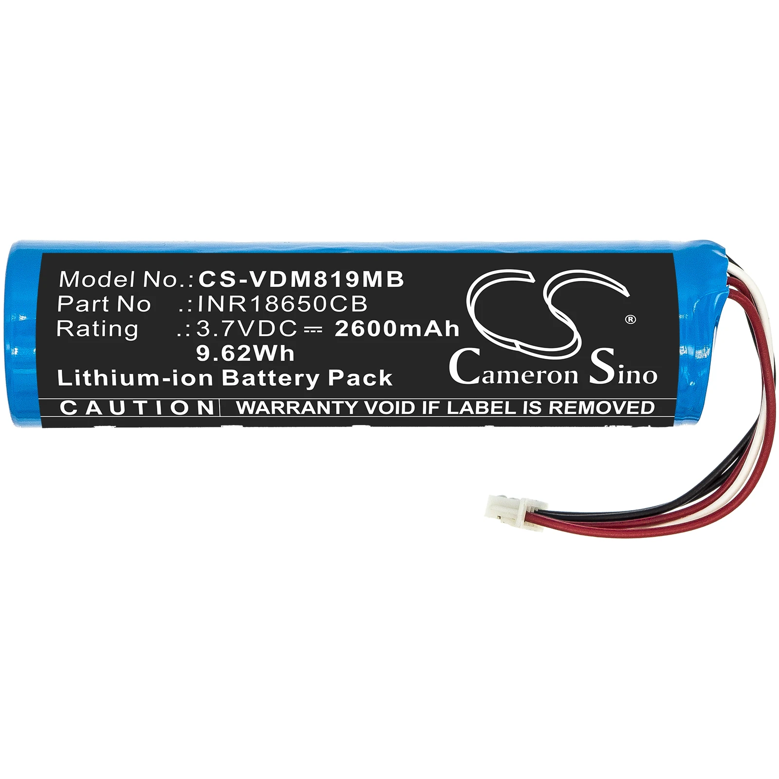 Li-ion BabyPhone Battery for VTech, 3.7V, 2600mAh, Compatible Models:  VM5266, VM5266 5 Inch Baby Monitor, VM819