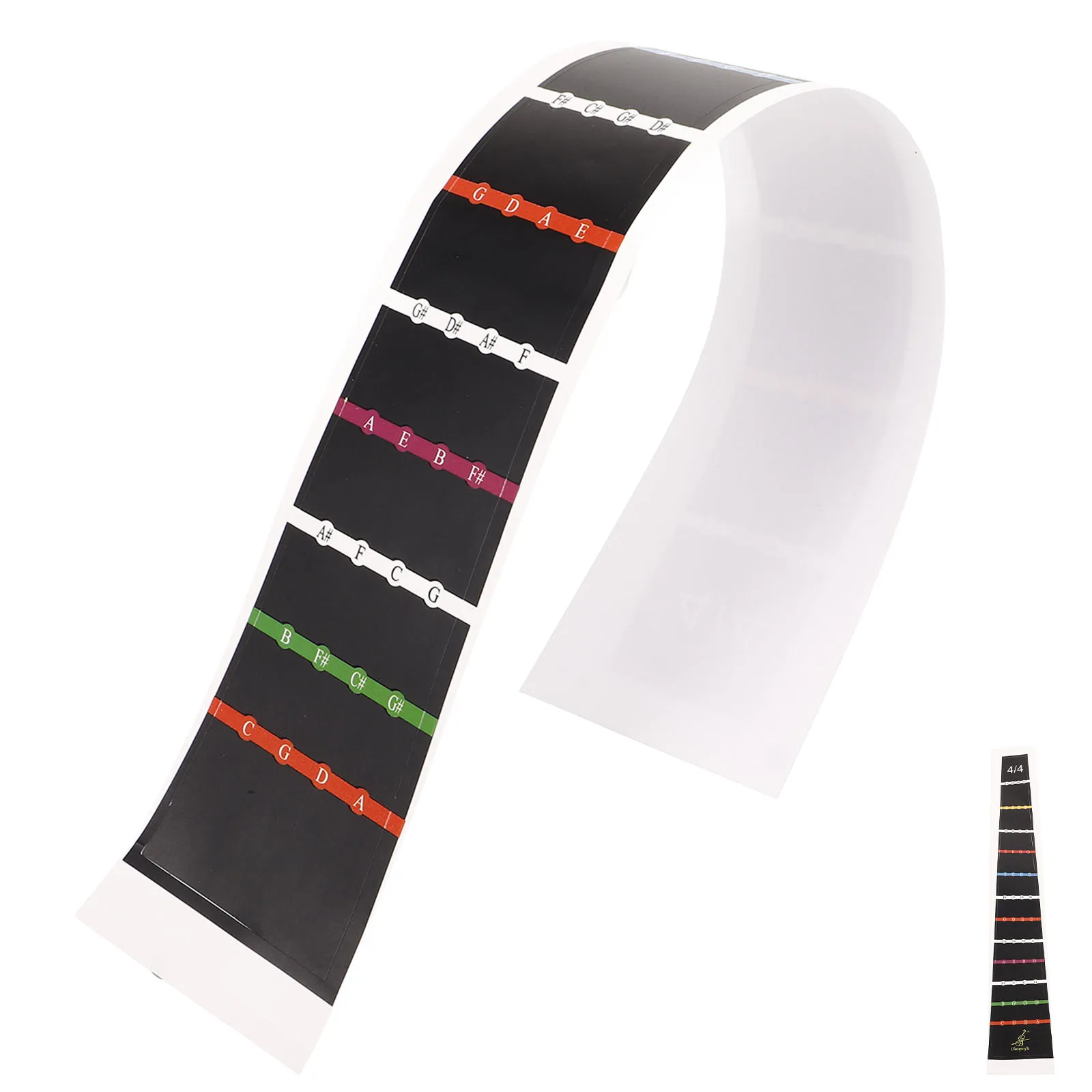 

Cello Fretboard Stickers Professional Finger Position Decal Waterproof Durable Practical for Efficient Cello Learning and