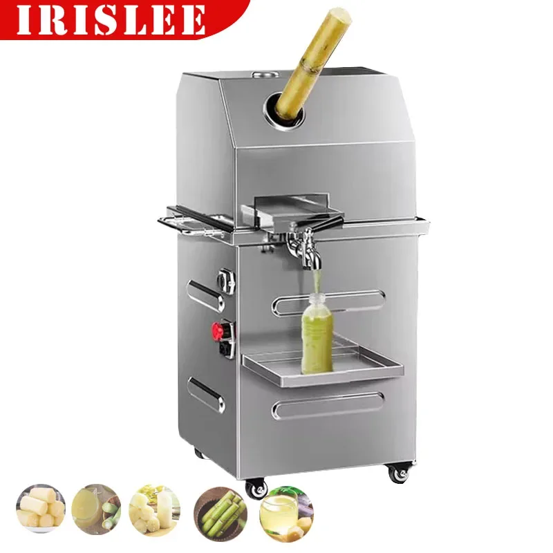 220V Sugar Cane Juicer Machine Sugar Cane Juice Extractor Sugar Cane Juice Squeezer Machine