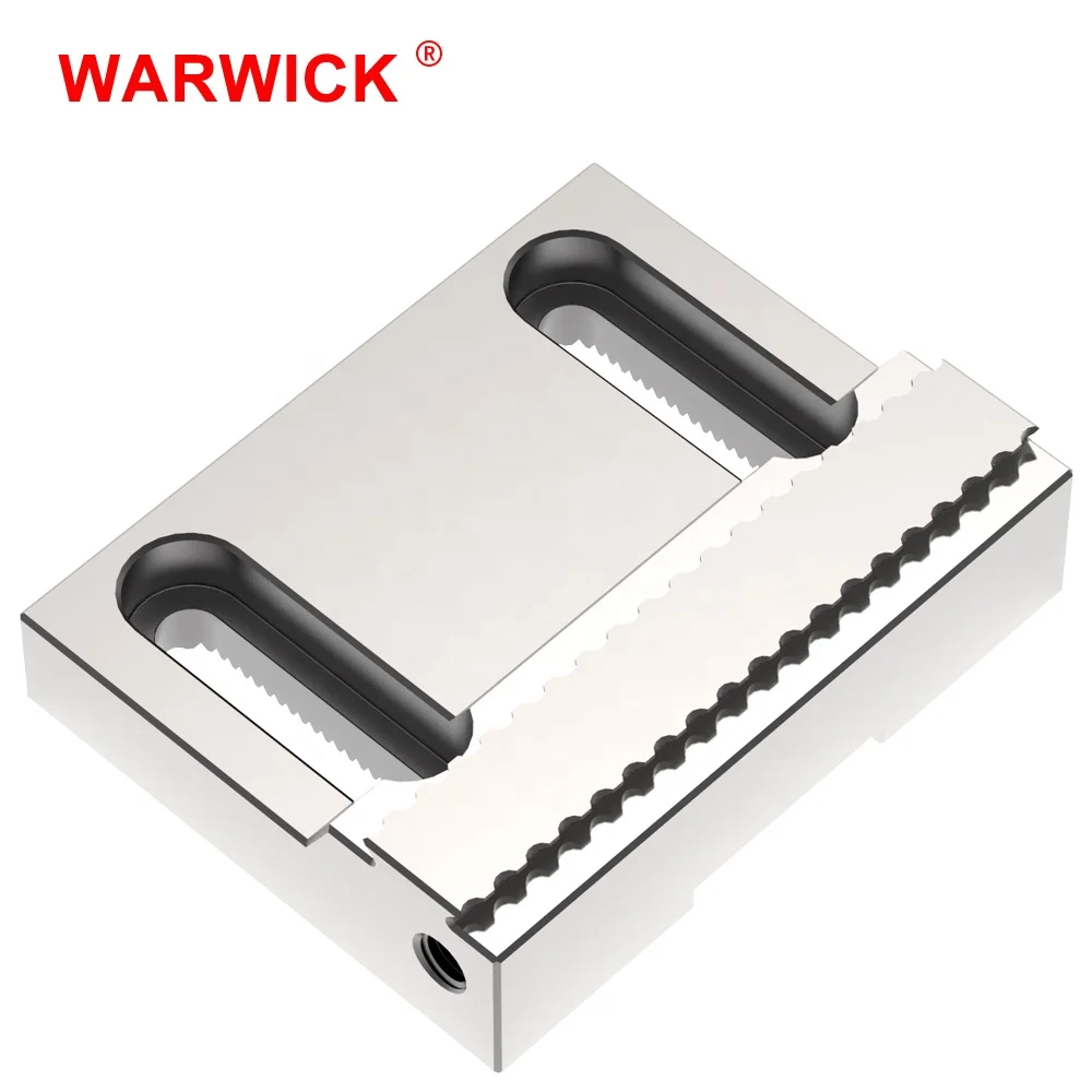 

WARWICK Top Jaw Blanks YZ Hard Jaws Of Pneumatic Clamping Force Blocks Vise For Rough Machining