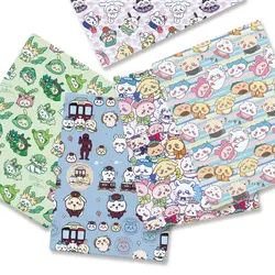 Polyester cotton Cartoon Fabric 140*50cm Handmade Sewing Patchwork Quilting Baby Dress Home Sheet Printed Fabric Sewing Kids