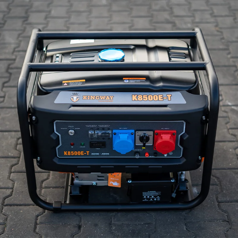 8kw  portable gasoline electric Single Phase manufacture Generator  for home standby